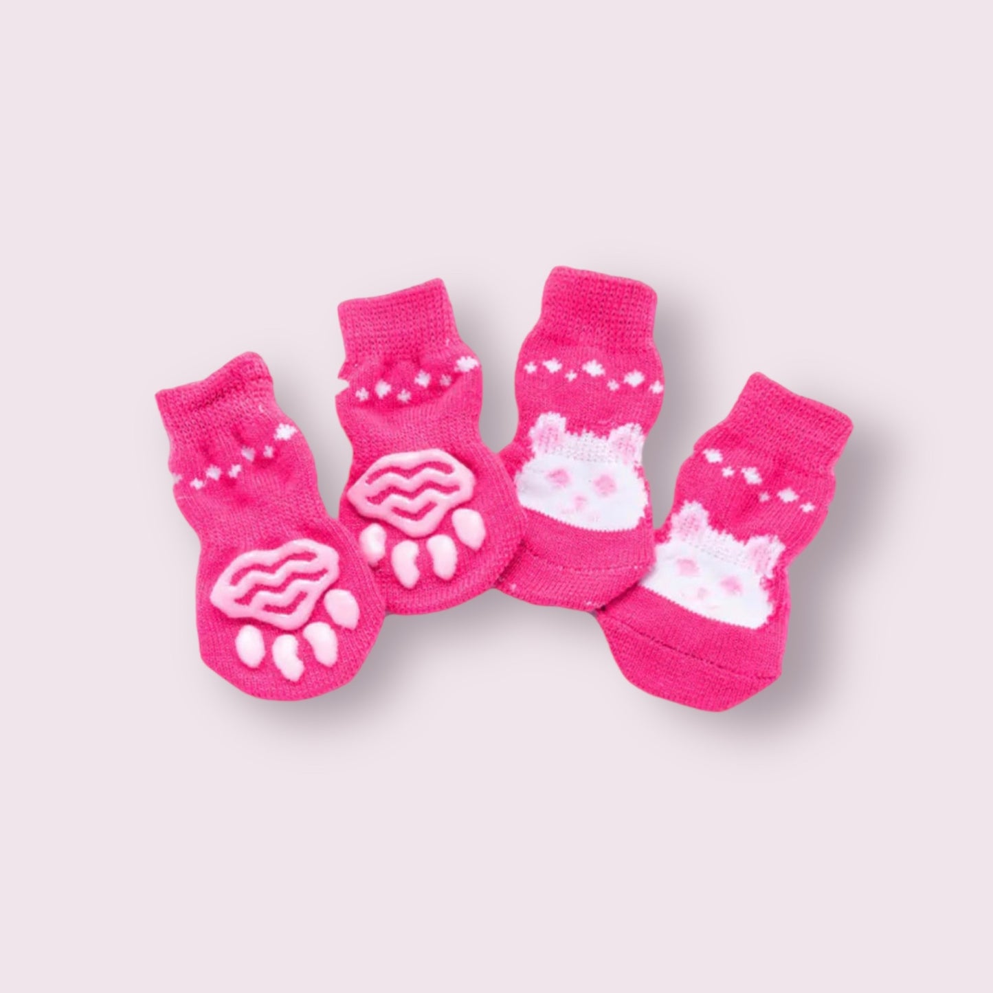 Knitted Pet Socks Set