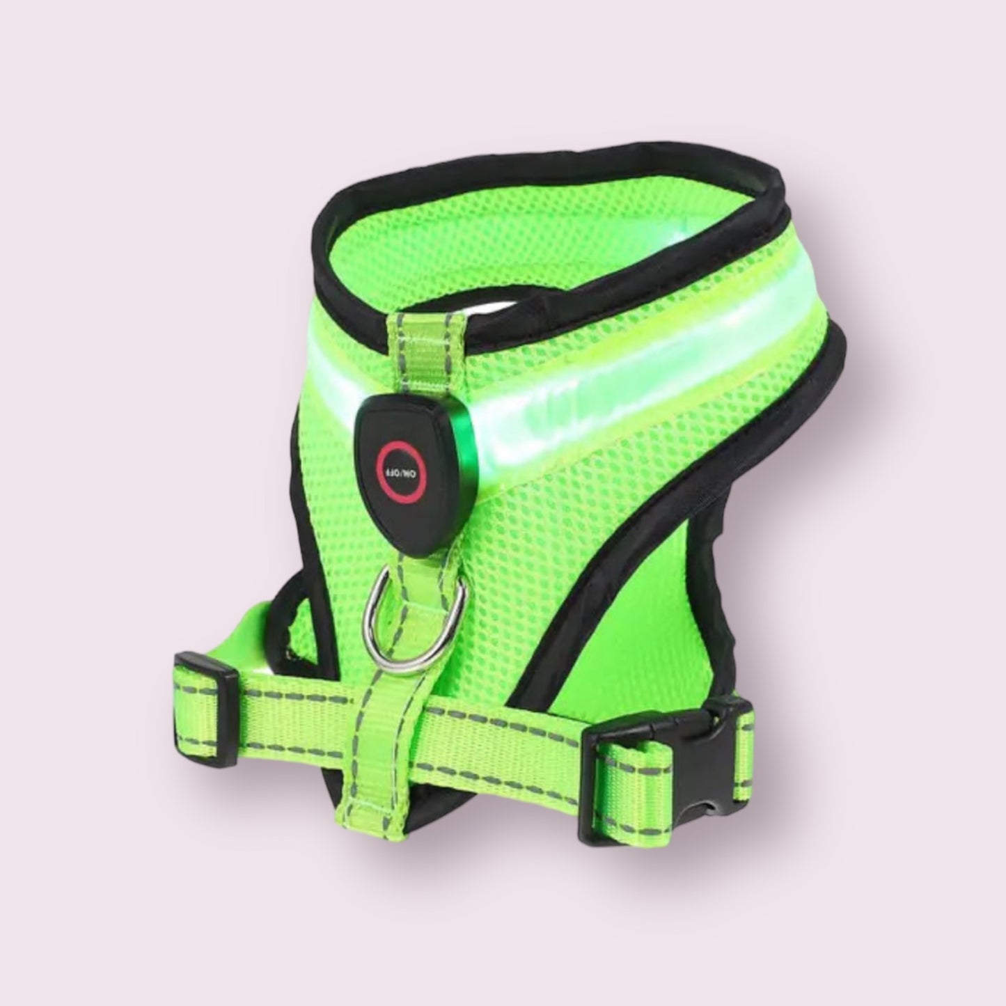 LED Light Dog Harness