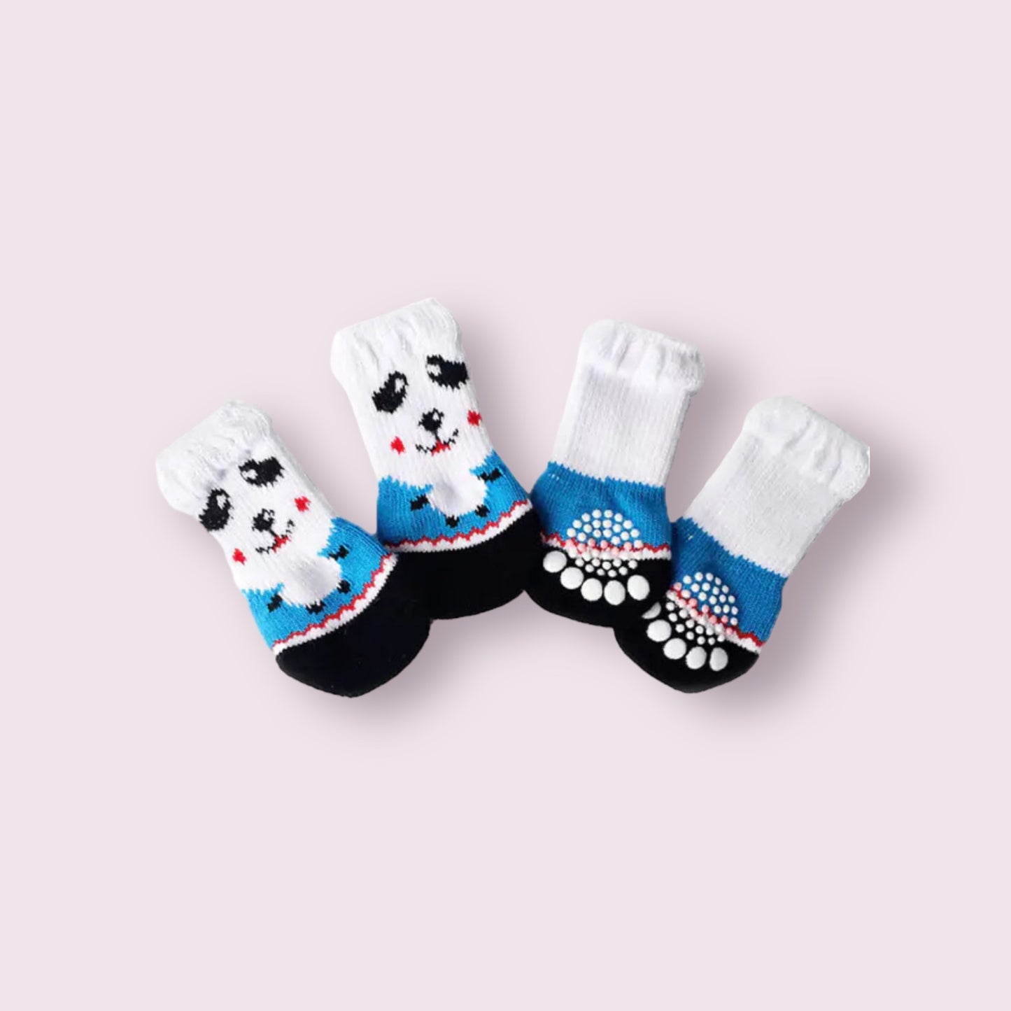 Knitted Pet Socks Set